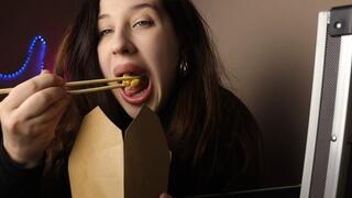 Hungry Nancy and fast food delivery (Full HD 1920 1080)