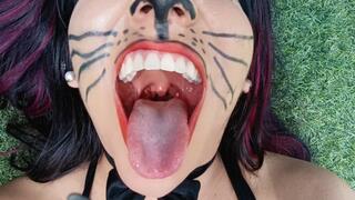 Giantess vore sexy cat pov