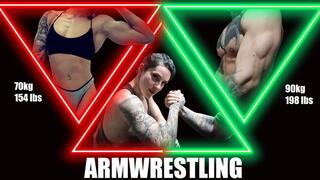 Obsessed with armwrestling