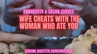 Cheating wife with the giantess who ate you