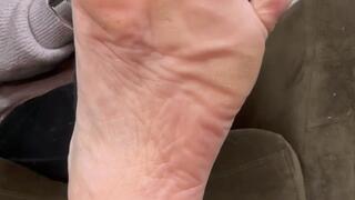 The Homework Slave's Punishment - Goddess Alya is not happy in this femdom clip featuring dirty feet, foot domination, sock smelling, sole licking, verbal humiliation, and more