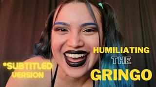 Humiliating the Gringo - Bilingual Beatdown with Latina Humiliatrix Countess Wednesday - Loser Humiliation, Sexual Rejection, Spanish, Interracial Domination, Loser Porn MP4 1080p
