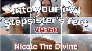Into your evil Stepsister's feet - VR360