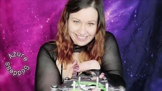 Elastrator Banding Edge play with Azure Goddess (ID # 741 HD 1080rez)