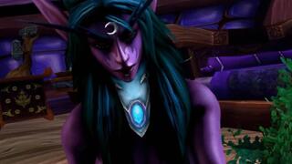 Tyrande Whisperwind from warcraft fucked in 3D porn compilation