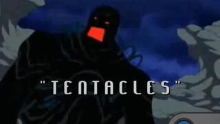 Tentacle monster double penetrates Raven and Starfire