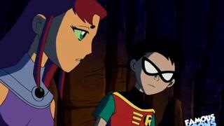 Robin from teen titans fucks starfire while out on a camping trip