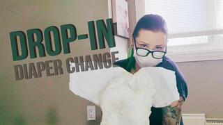 Drop in Diaper Change ft Leela Lapin as Your Former Babysitter