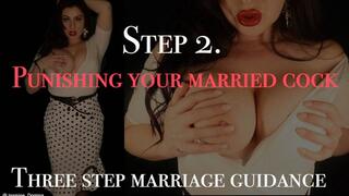 Three Step Marriage Guidance! Step 2 - Punishing your married cock with firm squeezing and over edging!