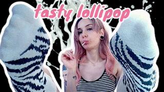 11 FHD SOCKS x LOLLIPOP 1 (foot fetish, worship, wiggling, spreading, foot play, cleavage, rubbing, goddess, virgin, upclose)