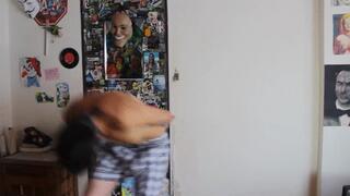 ADA LOKE KICK doing a hard kicks to the face with her friend