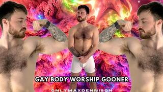 Gay body worship gooner
