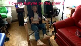 Tickling Justyna on the chair 2 HD