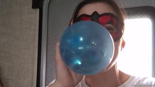 Blowing Little Balloons until They Pop HD