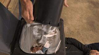 Loser is buried under disgusting trash (small version)