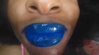 Blue Femboy Lips