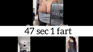 a 47 sec fart