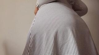 Sneaking to Slap and Clap my Huge Ass at my Office