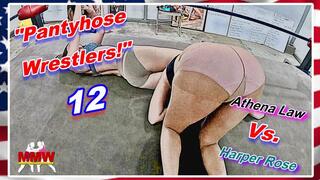 Pantyhose Wrestlers! 12 WMV