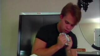 Blonde teen pussy licked in 69 pose before hard anal sex with her boyfriend