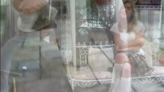 Teen coed loves hard cock