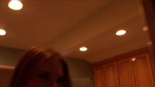 Stunning slut gets her mouth filled with a big black cock