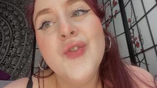 Dark blue kisses for you