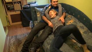 Ticklish play with Justyna- Clip from 2016 HD