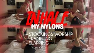 Inhale My Nylons - Feetworship and Trampling
