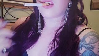 Human Ashtray Being Stared Down, Hoping for a Taste of God's Ash