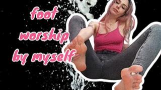 27 FHD BIG FEET x WORSHIP 1 ( foot fetish, foot virgin, upclose, worship, soles, wrinkled, wiggling, spreading, foot play, cleavage, rubbing, goddess, queen, barefoot, long toes)