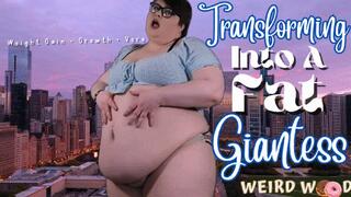 Fairy Food Transforms Me into a Fat Giantess - WMV