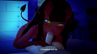 Meru the Succubus OVA 1 3D animation