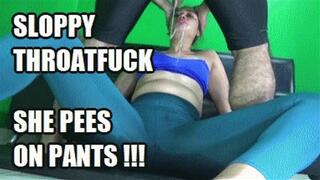 DEEP THROAT SPIT FETISH 240322H5 VIOLET THROAT FUCKING SHE WETS HER OWN PANTS WITH PEE AND SLOPPY DEEPTHROAT + FREE SHOW (LOWDEF SD MP4 VERSION)