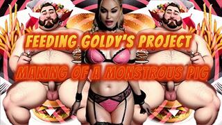 Feeding Goldy's Project - Making of a Monstrous Pig mov