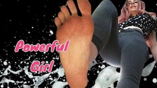 37 FHD GIANTESS FEET 2 ( foot domination, foot fetish, slave training, female domination, foot fetish, big feet, foot virgin, upclose, worship, soles, wrinkled, wiggling, spreading, foot play, cleavage, rubbing, goddess, queen, barefoot, long toes)