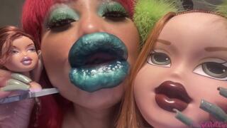 RubyDollLipz's Larger Lips+Doll Head Kisses #28