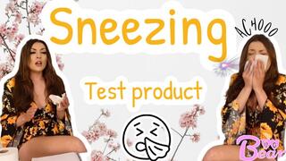 Custom: Sneezing Test Product
