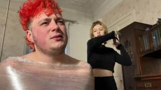 Spanking for a smelly pig (MP4, 720)