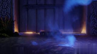 The Awakening Triss Merigold is tied up and masturbates with tentacles