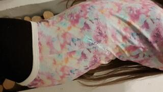 Wetting my pull up in front of the fire