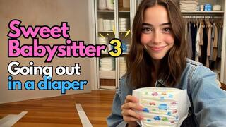 Sweet Babysitter Diapers You Before Going Out