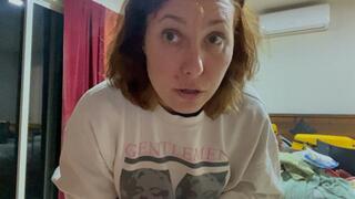 Night one pink right wrist cast