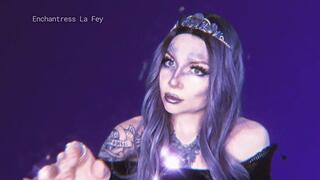 Mesmerised by an amethyst mermaid