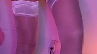 Sexy dance touching myself