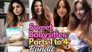 Sweet Babysitter Diapers You (Parts 1 to 4 Bundle)