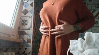 I have to put my tampax on while wearing my sweetest tee with my mini ponies AVI