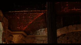 Tied up busty vampire get anal fucked by werewolf