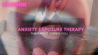 Psychologist Gives You Vore Exposure Treatment - featuring Mesmerized, Belly Rubbing, Same Size Vore, Doctor and Patient with Lita Lecherous - MP4 SD