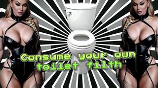 Consume your own toilet filth WMV